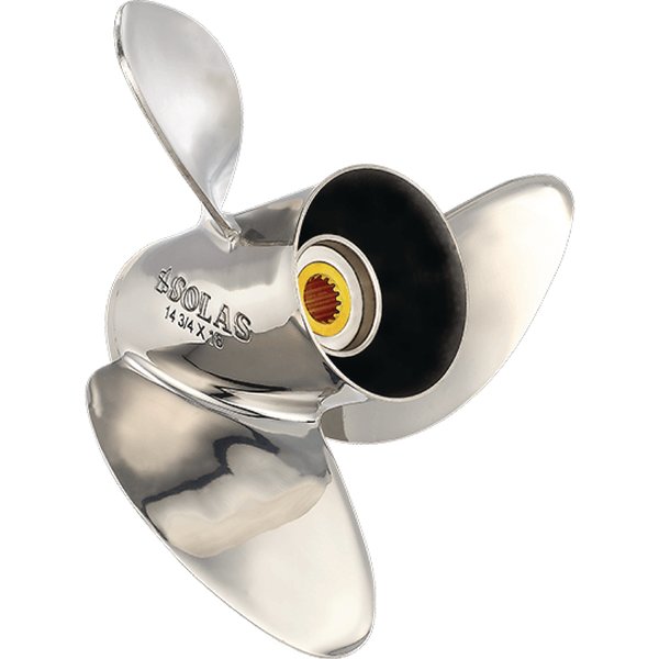 Solas HR Titan, 3-Blade Propeller For Yamaha, 19in Pitch, 13.88in Dia. 3451-139-19